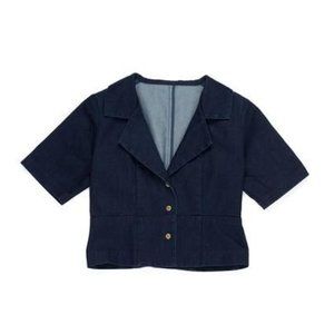 Ilana Kohn Oliver Shirt, Indigo Denim